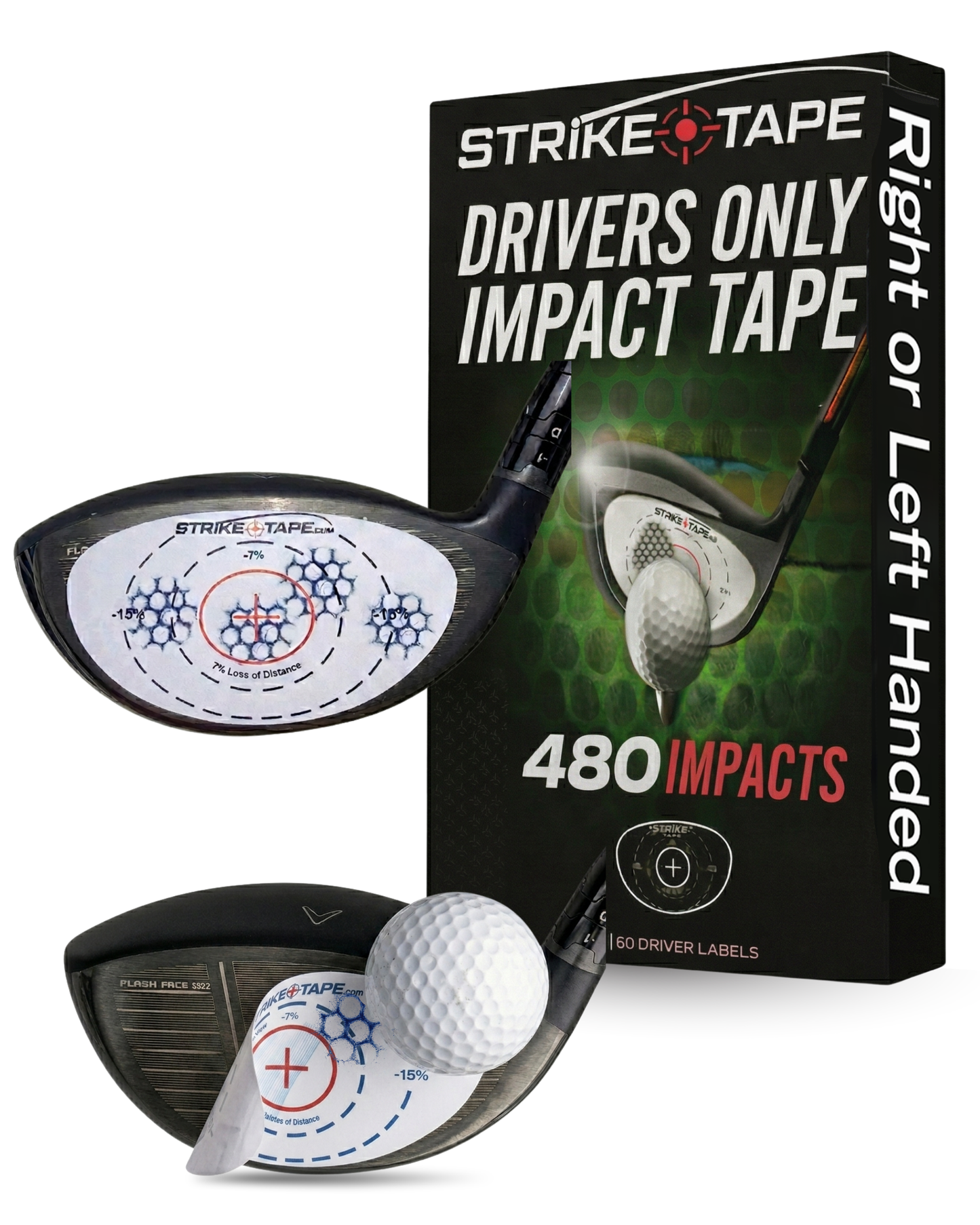 Strike Tape Universal Golf Club Impact Tape