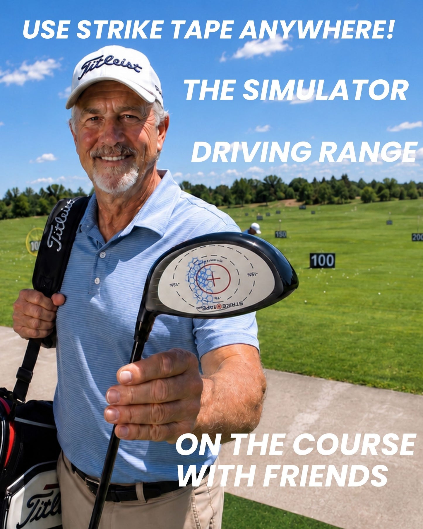 Strike Tape Universal Golf Club Impact Tape