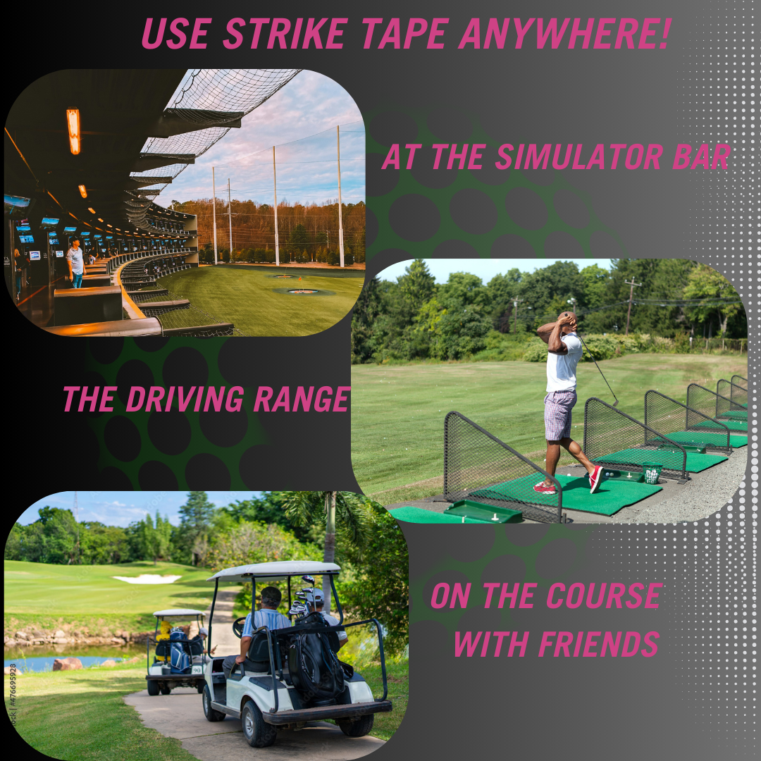 Strike Tape Universal Golf Club Impact Tape