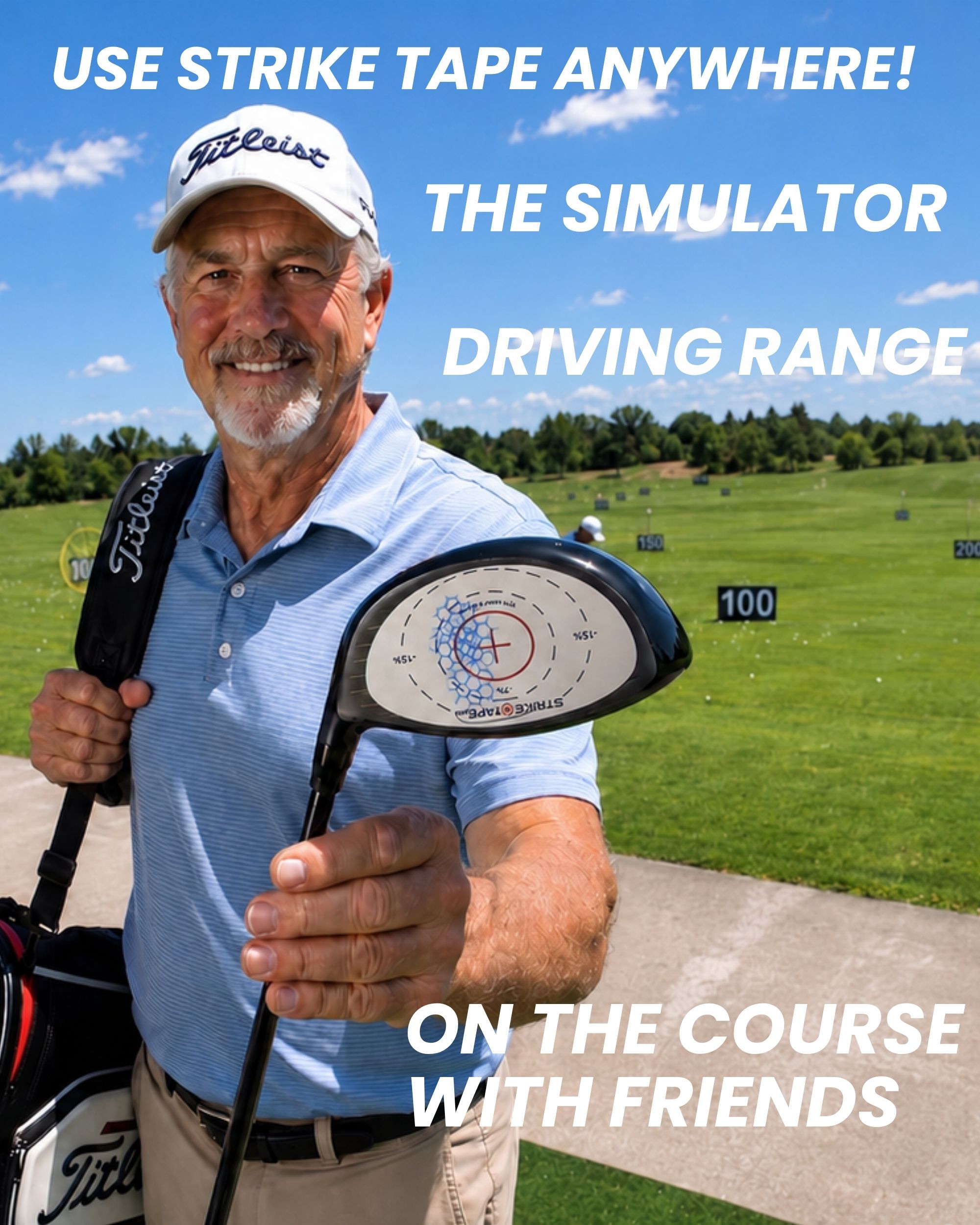 Strike Tape Universal Golf Club Impact Tape